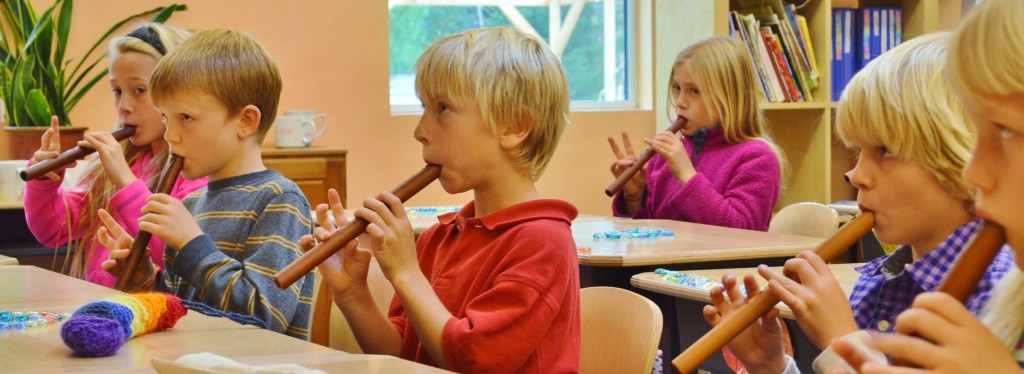 Playing Flute in Grade 2